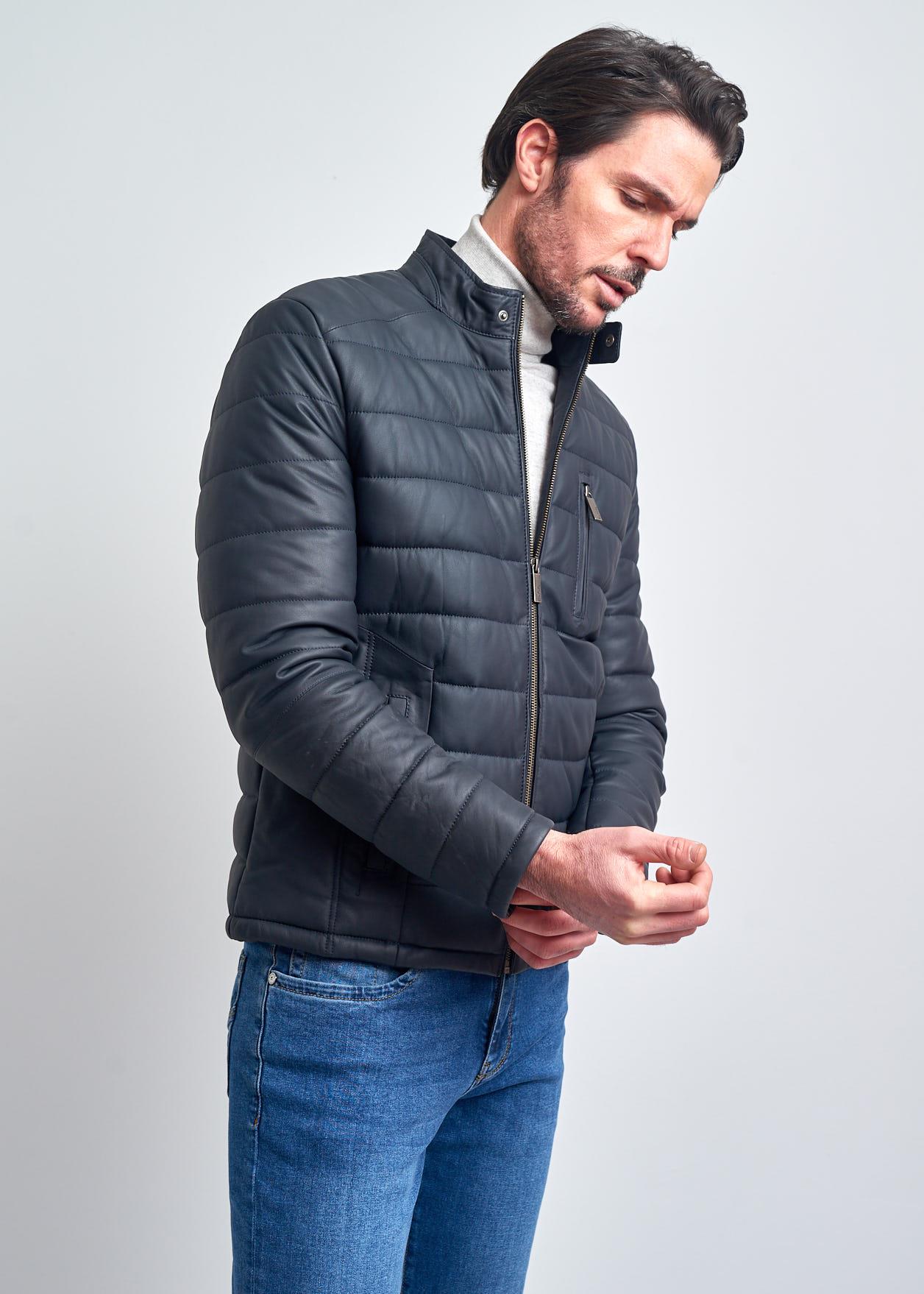 Pierre Cardin Marion Hakim Yaka Gerçek Deri Mont