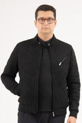 Pierre Cardin Axel Erkek Süet Deri Ceket — SIYAH | variant-color:SIYAH